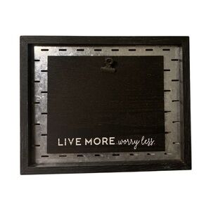 Black and Silver Motivational Wall Frame